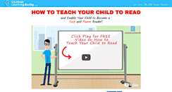 Desktop Screenshot of childrenlearningreading.org