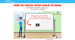 Desktop Screenshot of childrenlearningreading.com
